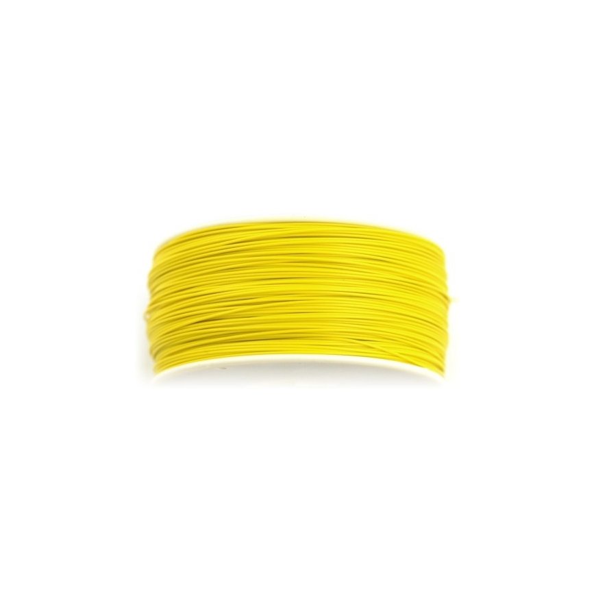 Oem eristyspinnoitettu PVC-pinnoitettu 30AWG johtojen kääntölanka 820Ft - keltainen
