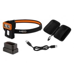 Neo Tools Pealamp aku 500 lm alusega