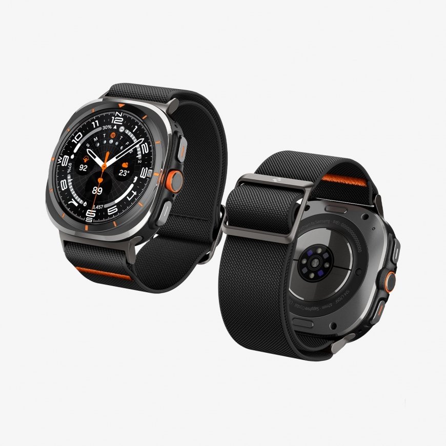 Spigen Lite Fit Ремешок Черный Нейлон – 2