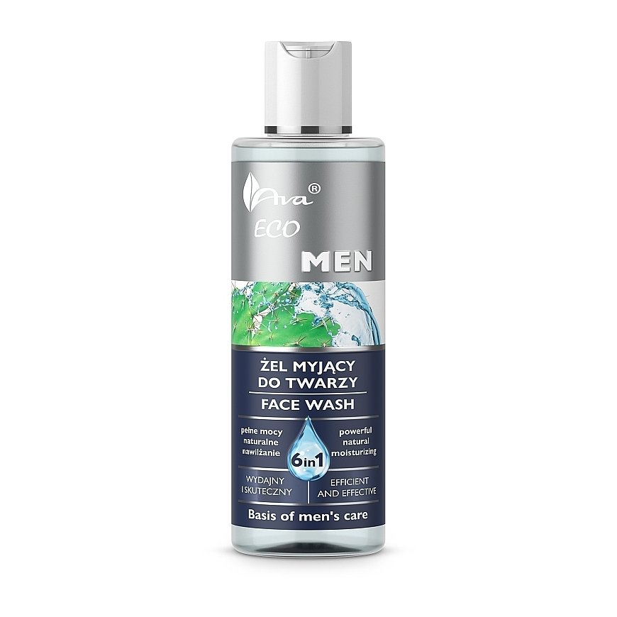 Ava Laboratorium Eco Men kasvojenpuhdistusgeeli 200ml