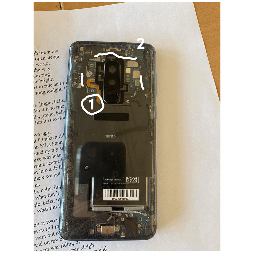 BlueStar Blue Star Mēlyns STAR PREMIUM akumulators, paredzēts SAMSUNG S9 Plus 3500 mAh