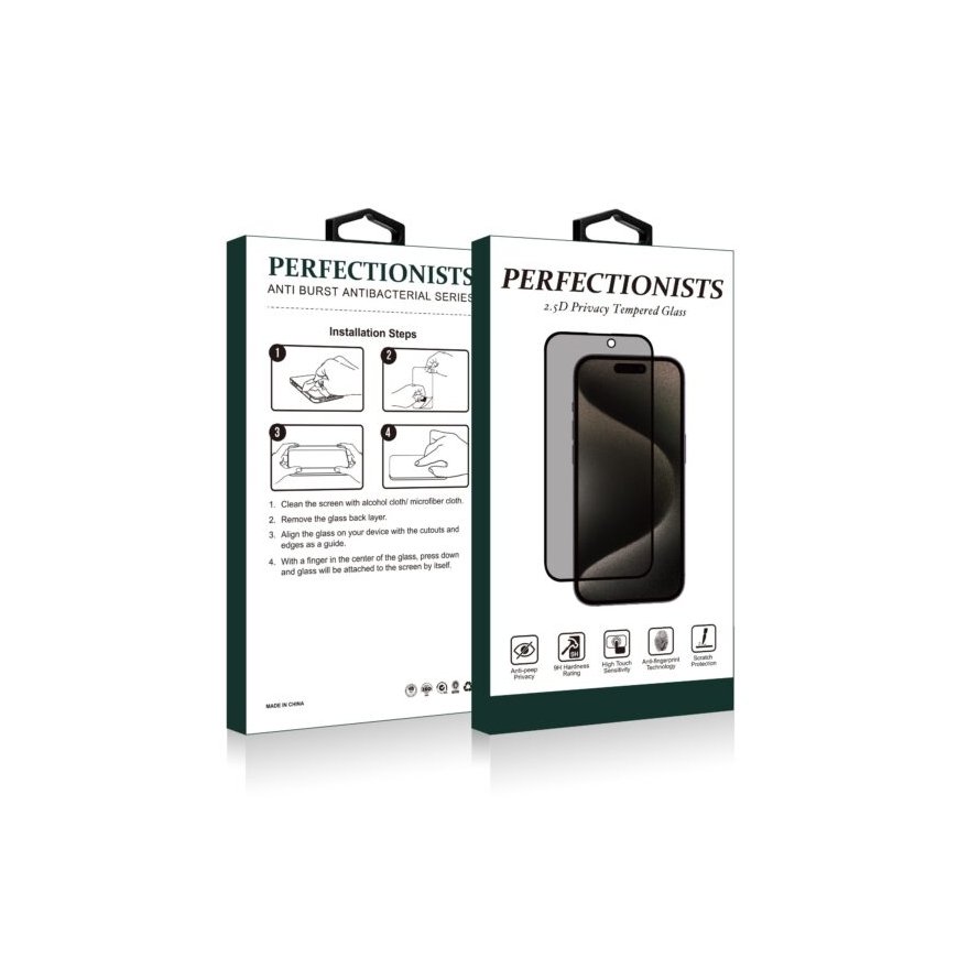 LCD-suojakalvo 2.5D Perfectionists Samsung S936 S25 Plus musta