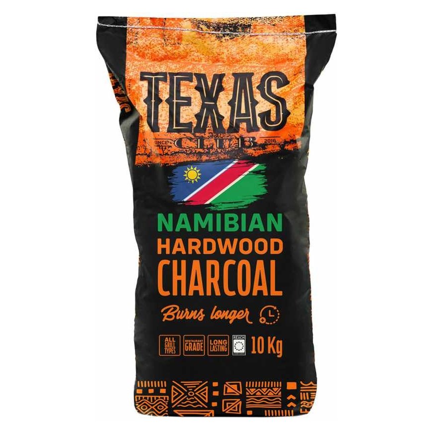 TEXASCLUB Medžio anglys TEXAS CLUB Namibijos, 10 kg – 2