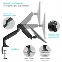 ONKRON G200-B monitorin kiinnike ja jalusta 81,3 cm (32") Vastaanotto musta