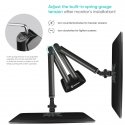 ONKRON G200-B monitora stiprinājums un statīvs 81,3 cm (32") Galds Melns