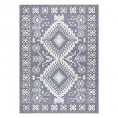 Синий ковер VINEA AZTEC размером 160x220 см от Hakano