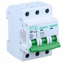 VCX Automatinis jungiklis, 6kA, C, 3 polių, 25A GACIA SB6L C 3P 25A VCX Automatinis jungiklis, 6kA, C, 3 polių, 25A GACIA SB6L C 3P 25A