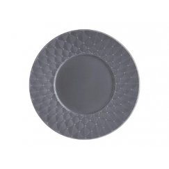 Glamour 20.5 cm Gray Dinner Plate AMBITION