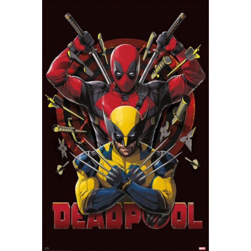 ERIK Marvel Deadpool plakatas – 2