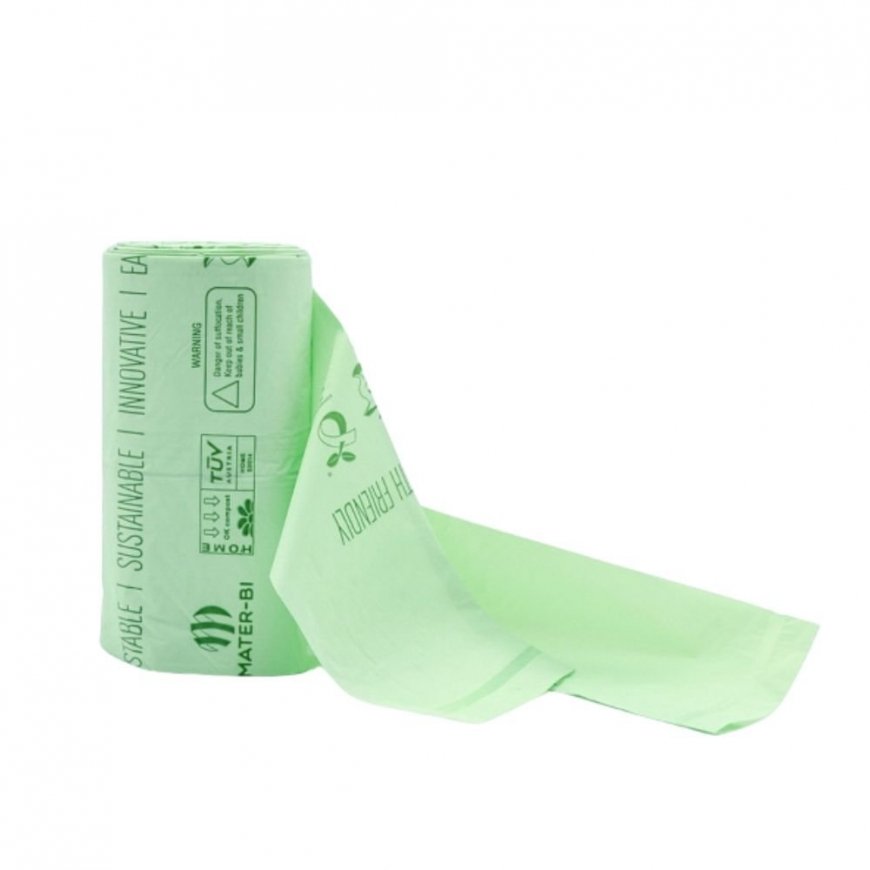 Компостируемые мусорные мешки BioBag 20 л (20 шт. в рулоне) 15 м