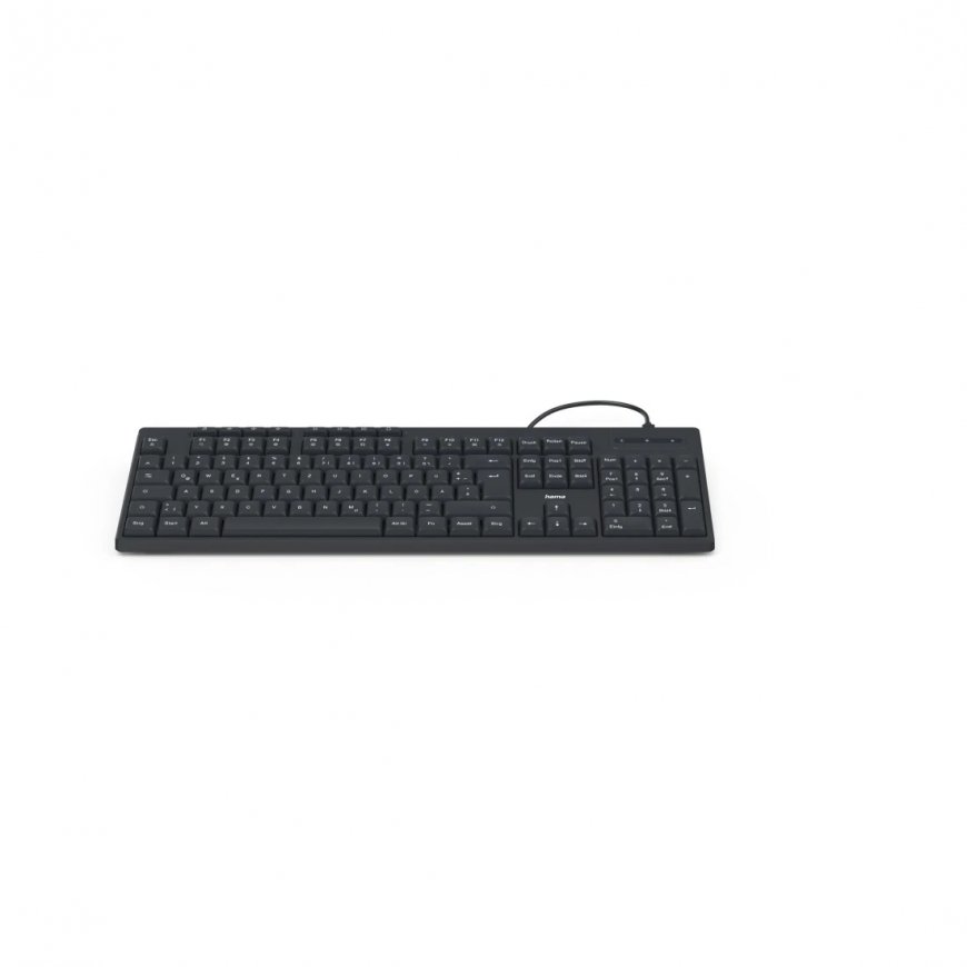 Hama CK-200 keyboard Home/Office USB QWERTZ German Black – 2