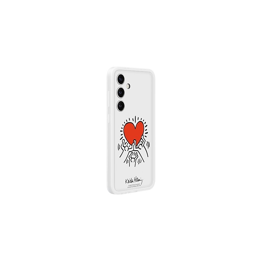 Samsung Suit Case mobilo telefonu apvalks 17 cm (6.7") Aploksne Sarkans, Caurspīdīgs – 5