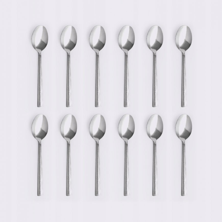 12-piece set of serving tablespoons, 19.5 cm, DOMOTTI