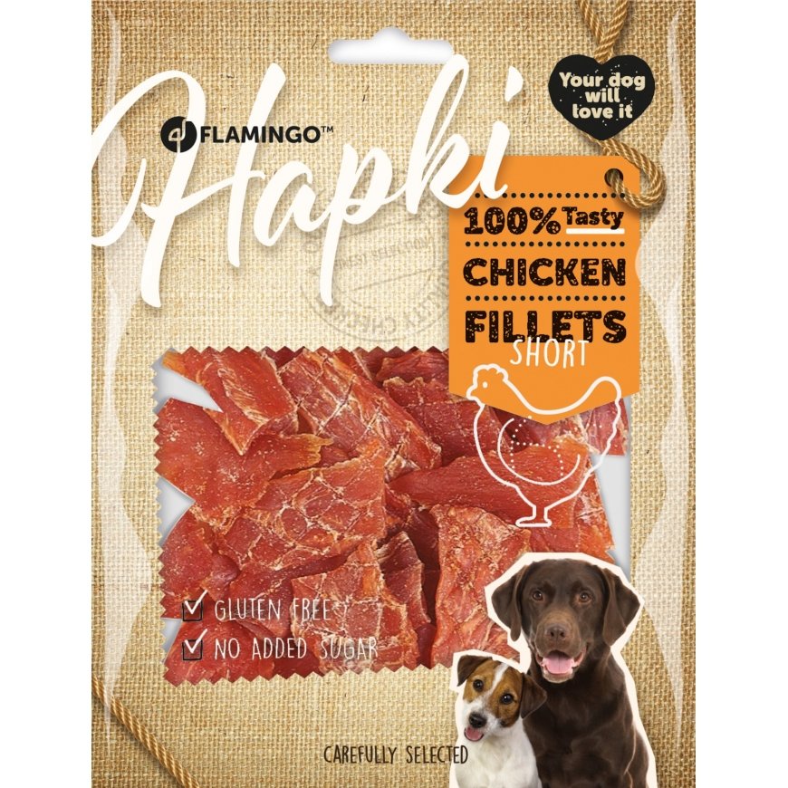 Flamingo Chicken Bites Treats Short 170g