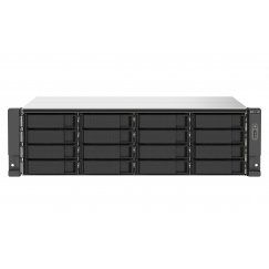 QNAP TS-1673AU-RP-16G võrkupääsu- ja varundusserver NAS Püstik (3U) Ryzen Embedded V1500B 16 GB DDR4 0 TB QNAP QTS Must, Hall