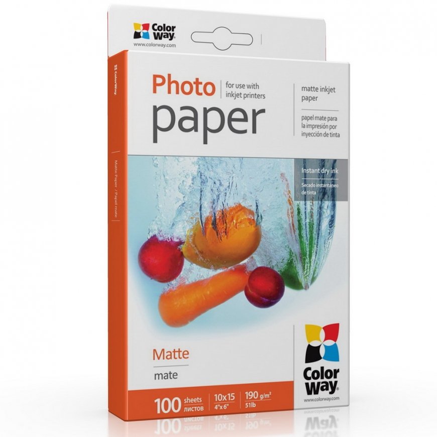 Colorway PM1901004R fotopapīrs Matēts