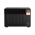 QNAP TS-673A NAS Tower Ryzen Embedded V1500B 8 GB DDR4 0 TB QNAP Turbo System musta