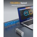 TerraMaster D1 SSD Pro SSD enclosure Aluminium M.2