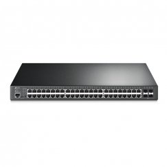 TP-Link JetStream TL-SG3452P tīkla pārslēgs Vadīts L2/L3 Gigabit Ethernet (10/100/1000) Power over Ethernet (PoE) 1U Melns