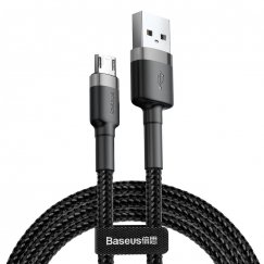 Baseus CAMKLF-CG1 USB-kaabel 2 m USB A Micro-USB B Must, Hall
