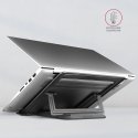Axagon STND-L подставка для ноутбука Notebook & tablet stand Серый 43,9 cm (17.3") Axagon STND-L подставка для ноутбука Notebook & tablet stand Серый 43,9 cm (17.3")