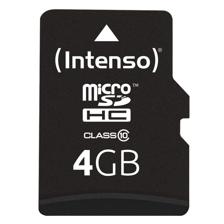 Intenso 4GB MicroSDHC Klases 10 – 2