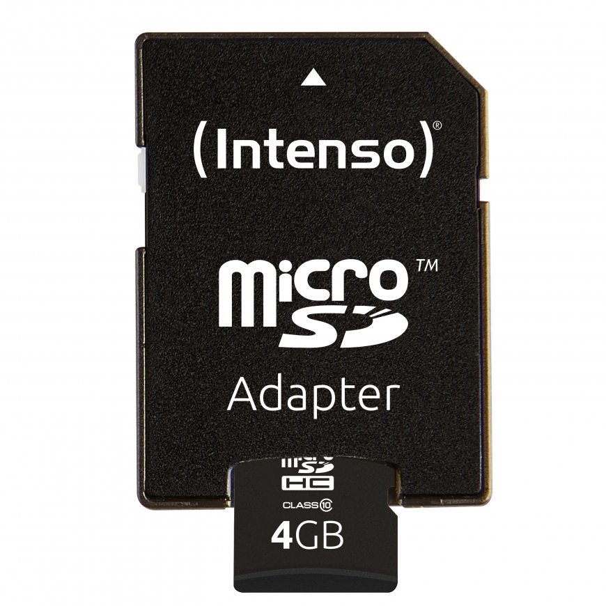 Intenso 4GB MicroSDHC Класс 10 – 3
