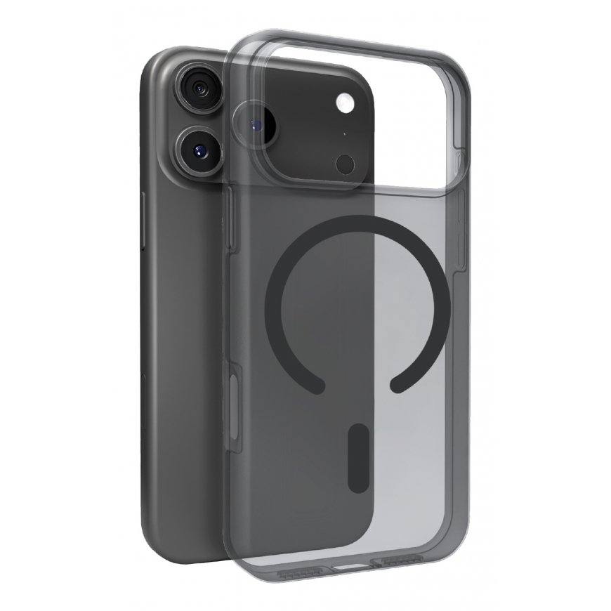 PURO Daylight mobile phone case 17.5 cm (6.9") Cover Black, Translucent