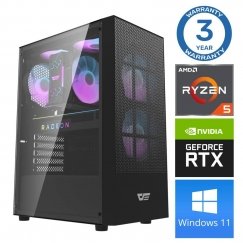 INTOP Ryzen 5 3600 16GB 250SSD M.2 NVME+2TB RTX3050 6GB WIN11
