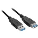 Sharkoon 1m, 2xUSB3.0-A USB-kaabel USB 3.2 Gen 1 (3.1 Gen 1) USB A Must Sharkoon 1m, 2xUSB3.0-A USB-kaabel USB 3.2 Gen 1 (3.1 Gen 1) USB A Must