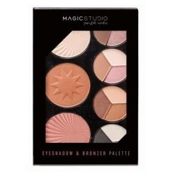 MAGIC STUDIO Eyeshadow & Bronzer Palette acu ēnas 23 g