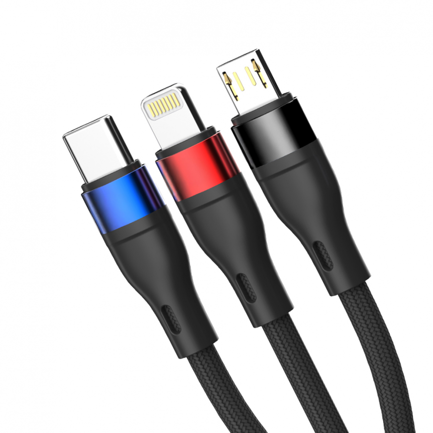 3mk Hyper Cable N-SERIES 3 in 1 USB-A | Lightning | Micro 1.2m 9 – 3