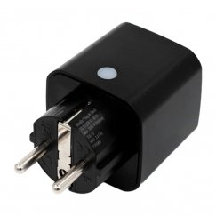 Shelly Plug M Gen3 Matter 13A išmanioji kištukinė lizdas, juoda