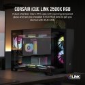 Corsair 2500X RGB „Micro Tower“ Juoda