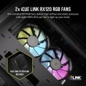 Corsair 2500X RGB Micro Tower Melns Corsair 2500X RGB Micro Tower Melns