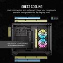 Corsair 2500X RGB Micro Tower Черный Corsair 2500X RGB Micro Tower Черный