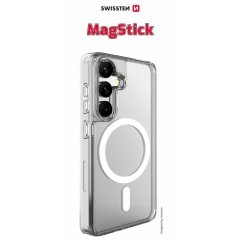 Swissten Clear Jelly MagStick Case for Samsung Galaxy S26 Plus 5G