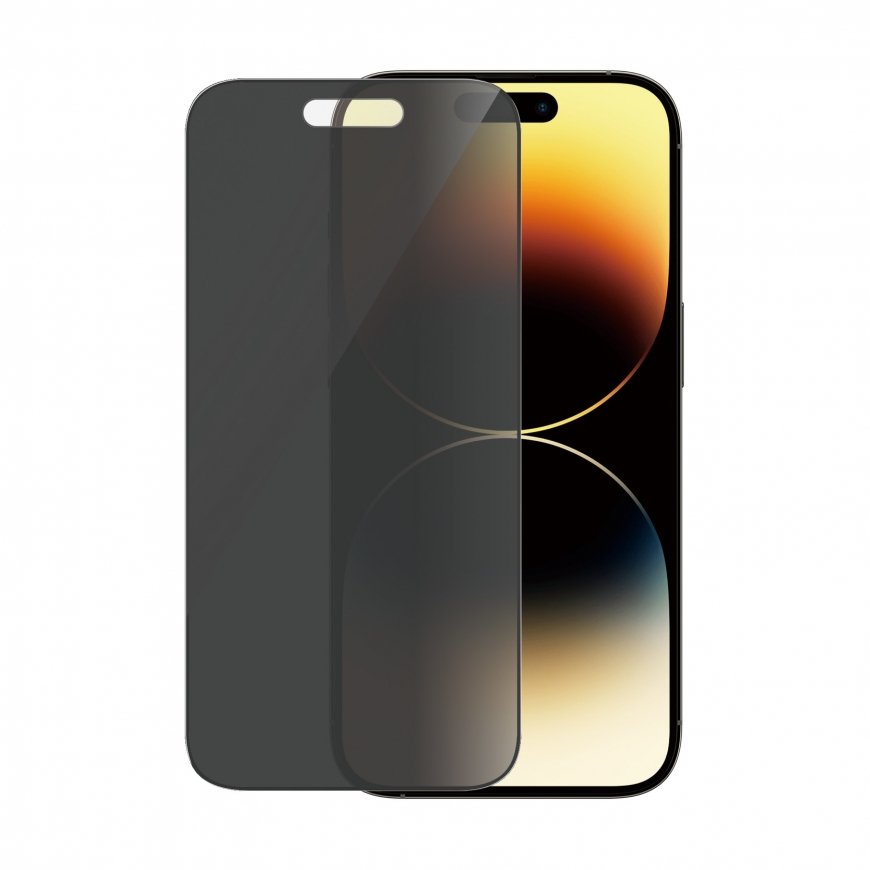 PanzerGlass ® Privacy Screen Protector iPhone 14 Pro | Ultra-Wide Fit w. EasyAligner Skaidri ekrano – 4