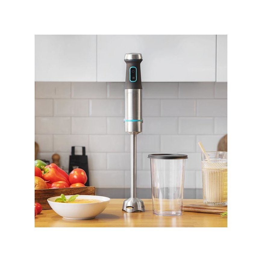 Cecotec Power TitanBlack 1200 XL 0,8 L Panardinamas maišytuvas 1200 W Juoda, Sidabras – 3