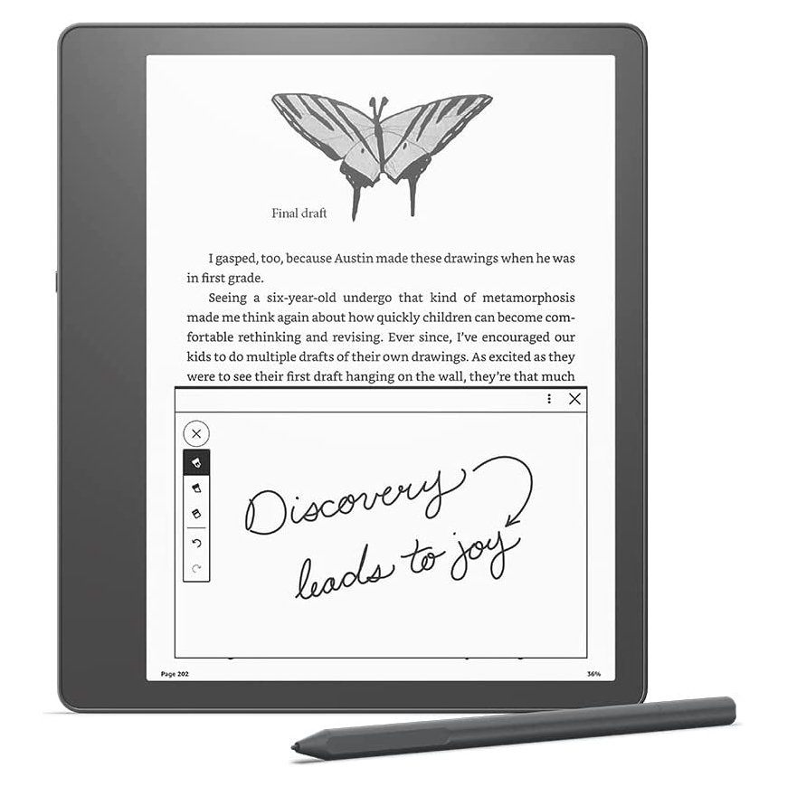 Amazon Kindle Scribe e-grāmatu lasītājs Skārienjūtīgais