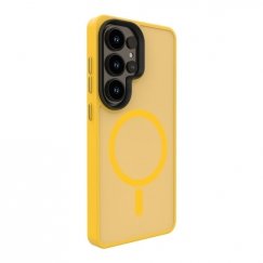 Samsung Galaxy S26 Ultra Hybrid Case with Magnetic PC+TPU Orange
