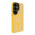 Samsung Galaxy S26 Ultra hibrīdā korpuss ar magnētisko PC+TPU oranžs