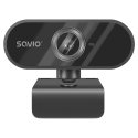 Savio CAK-04 vebkamera 720 MP 1280 x 720 pikseļi USB Melns Savio CAK-04 vebkamera 720 MP 1280 x 720 pikseļi USB Melns