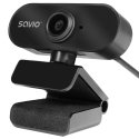 Savio CAK-04 vebkamera 720 MP 1280 x 720 pikseļi USB Melns Savio CAK-04 vebkamera 720 MP 1280 x 720 pikseļi USB Melns