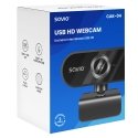 Savio CAK-04 vebkamera 720 MP 1280 x 720 pikseļi USB Melns Savio CAK-04 vebkamera 720 MP 1280 x 720 pikseļi USB Melns
