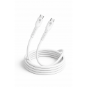 Quik Accessories QK-1012 Soft Silicone 60W Кабель для Зарядки и Передачи данных USB-C to USB-C 1m