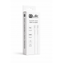 Quik Accessories QK-1012 Soft Silicone 60W Uzlādes un datu Kabelis USB-C uz USB-C 1m