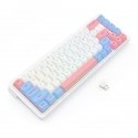REDRAGON K709WBP-RGB-PRO NOVA tastatūra USB + RF Wireless + Bluetooth Balts, Zils REDRAGON K709WBP-RGB-PRO NOVA tastatūra USB + RF Wireless + Bluetooth Balts, Zils