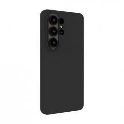 Samsung Galaxy S26 Ultra Premium magnetinis minkštos prisilietimo silikoninis dėklas juodas