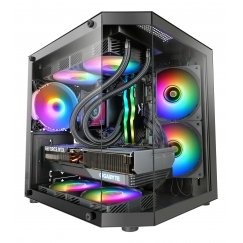 Mars Gaming MC-3TLITE Mini Tower musta